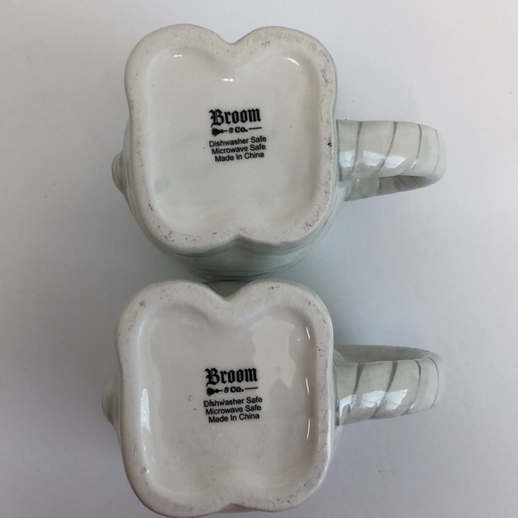 NEW Figural Mummy Mug Set Broom and Co.Set of 2 Halloween Holiday Fall - Picture 3 of 5